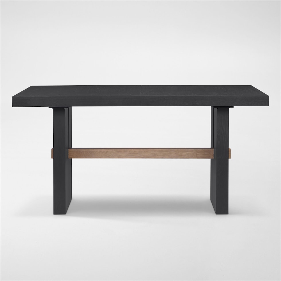 auburn dining light brown black legs  pc counter height dining room   