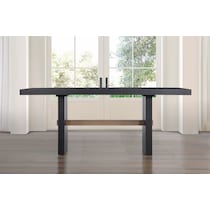 auburn dining light brown black legs  pc counter height dining room   