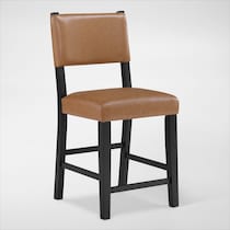 auburn dining light brown black legs  pc counter height dining room   