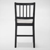 auburn dining white black legs  pc counter height dining room   