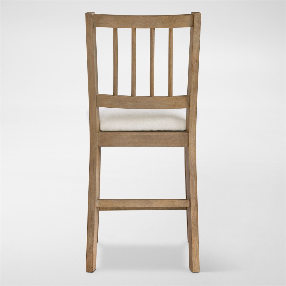 auburn dining white natural legs  pc counter height dining room   