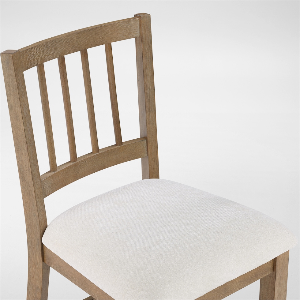 auburn dining white natural legs  pc counter height dining room   