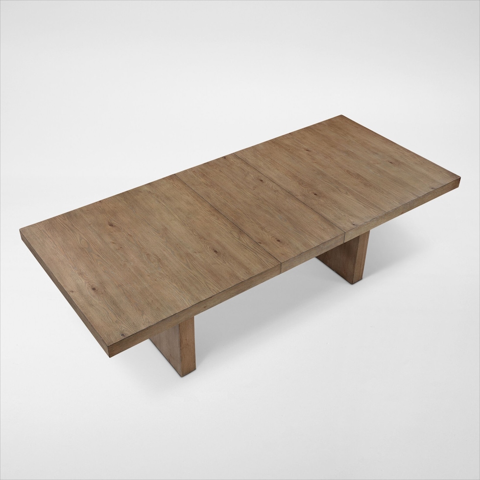 auburn dining white natural legs  pc dining room   