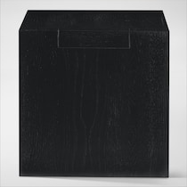 auburn tables black drawer end table   