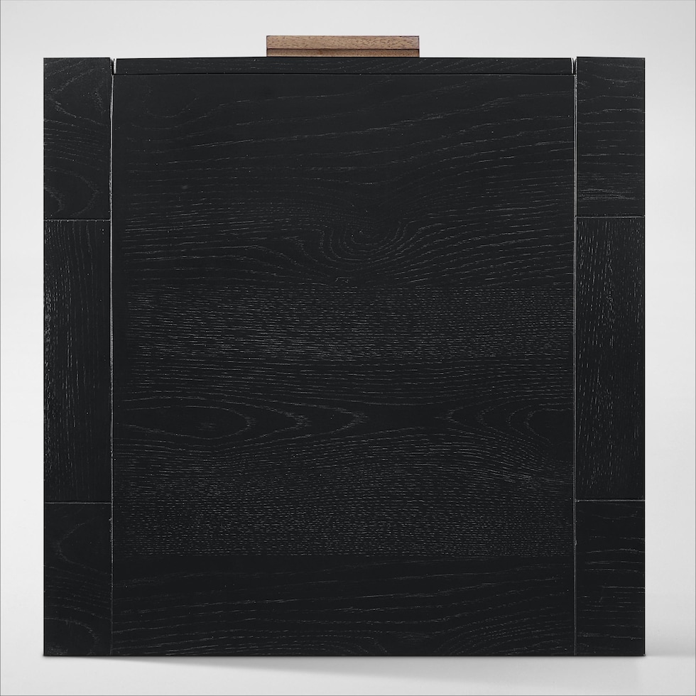 auburn tables black drawer end table   