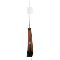 augie light brown floor lamp   