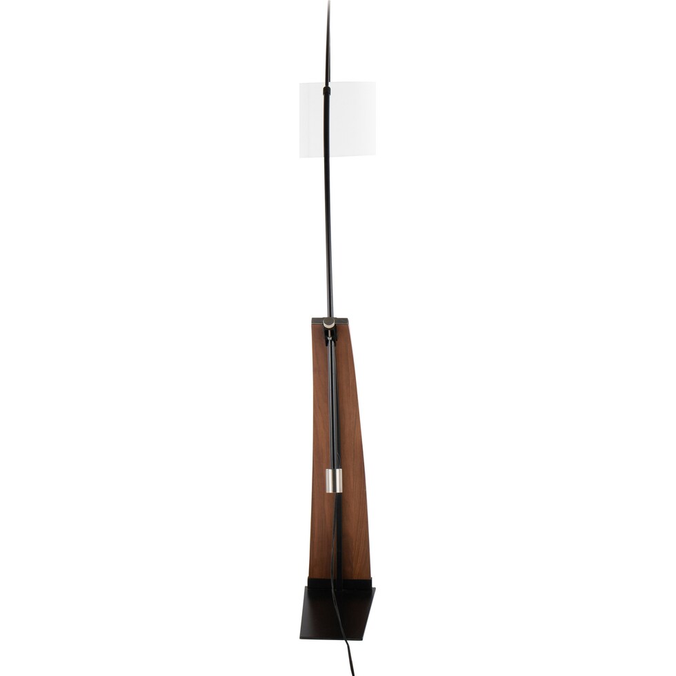 augie light brown floor lamp   