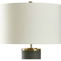 augustine gray table lamp   