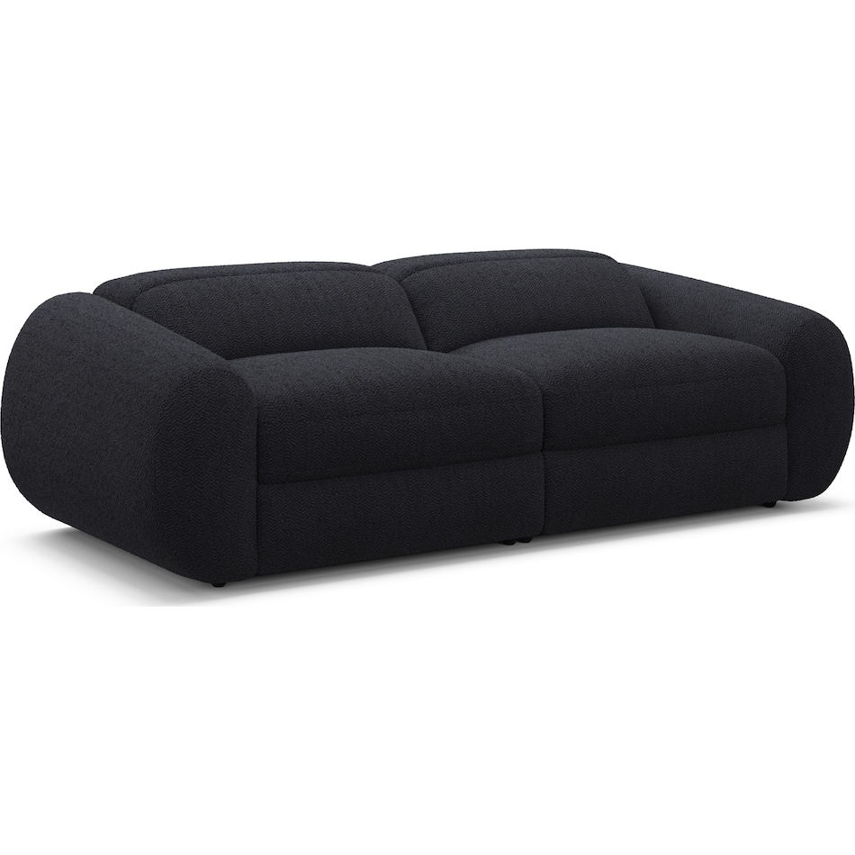 aura black sofa   