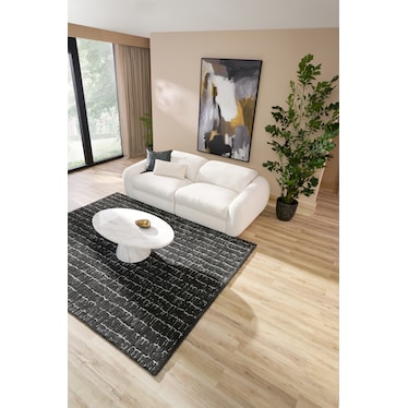 Aura Dual-Power Reclining Sofa - Ivory