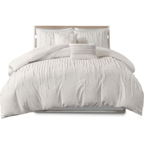 austen white twin bedding set   