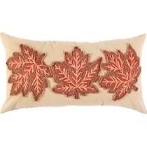 autumn leaves multi accent pillow   