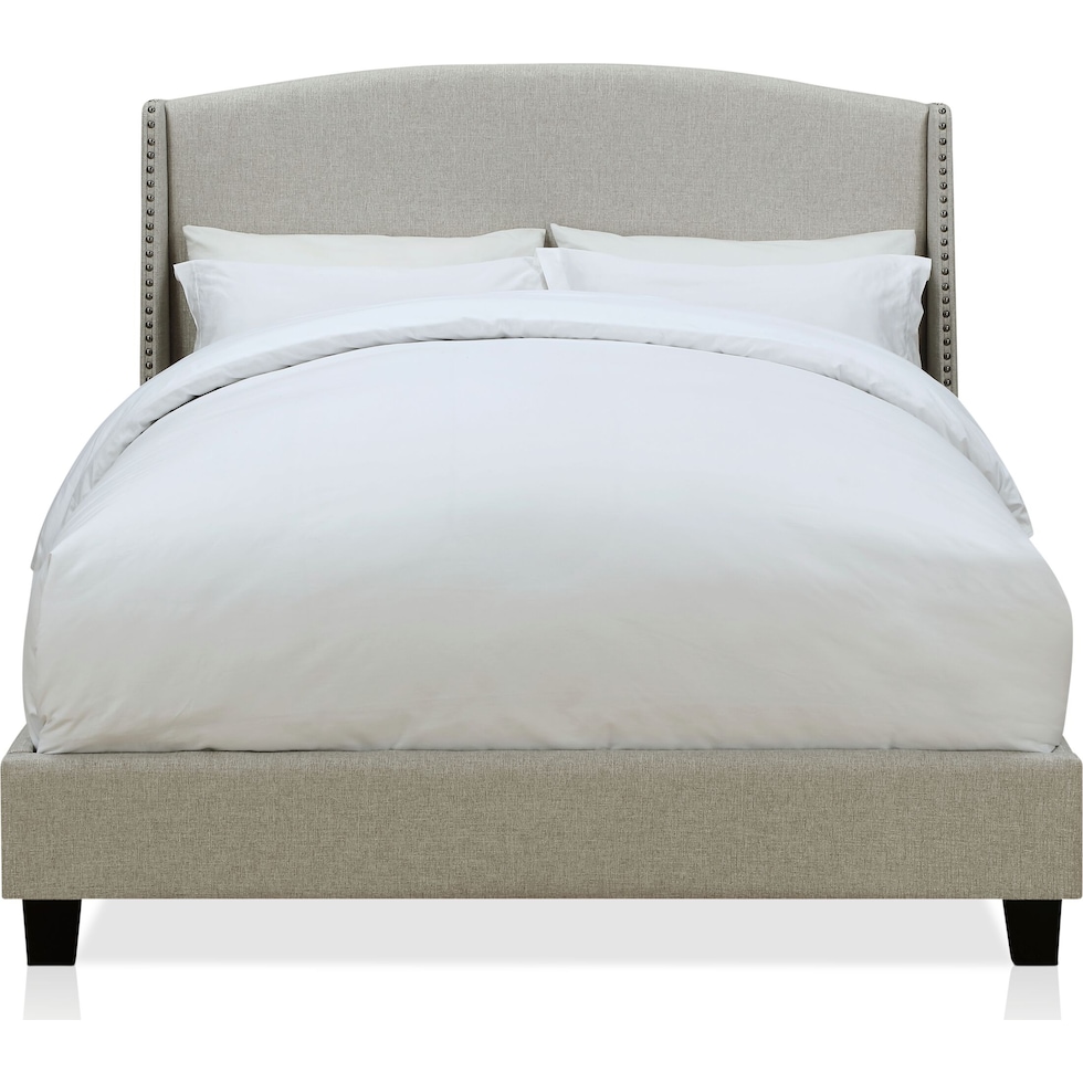 autumn neutral queen bed   