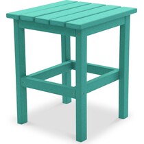 avail outdoor blue outdoor end table   