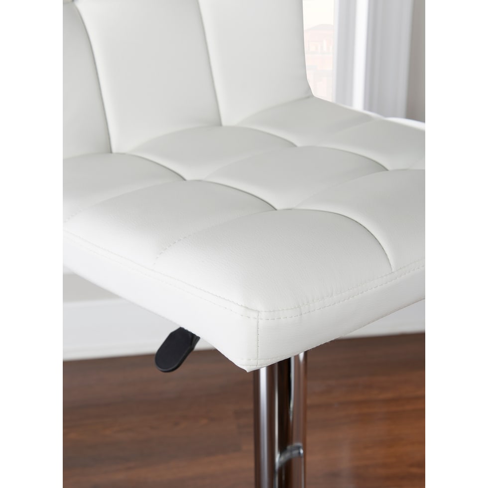 avani white bar stool   