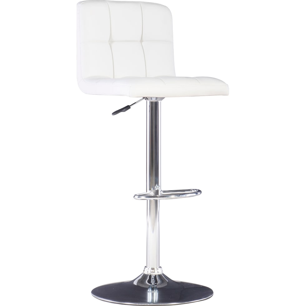 avani white bar stool   