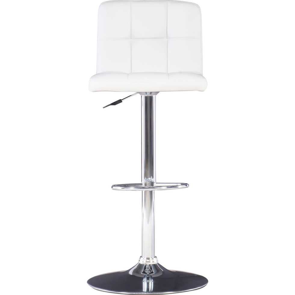 avani white bar stool   