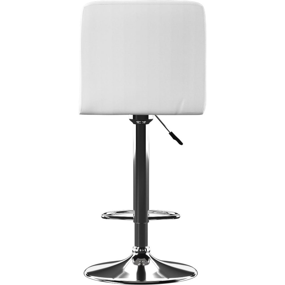 avani white bar stool   