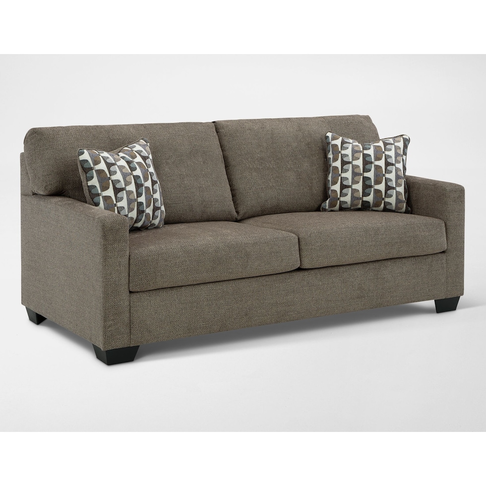 avelton dark brown  pc living room   