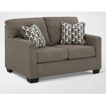 avelton dark brown  pc living room   