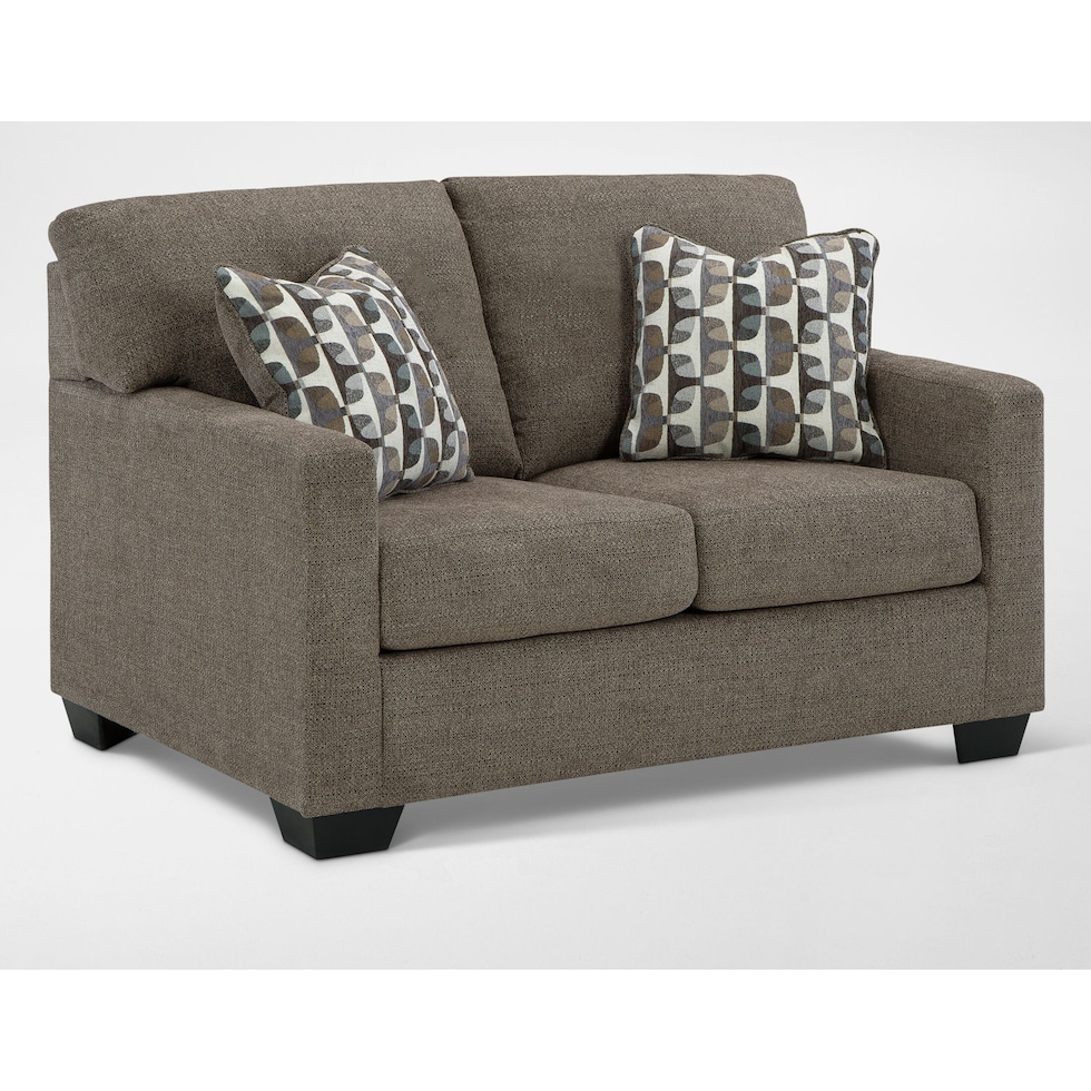 avelton dark brown  pc living room   