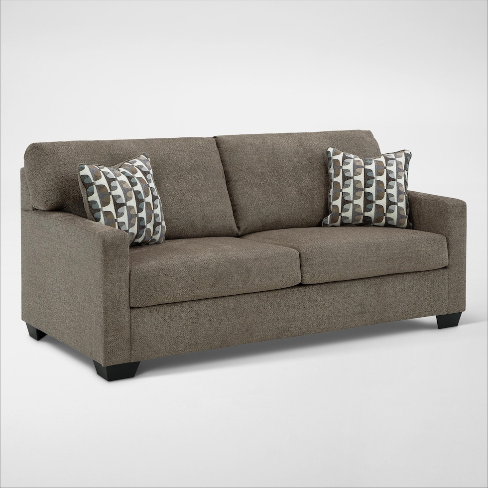 avelton dark brown  pc living room   