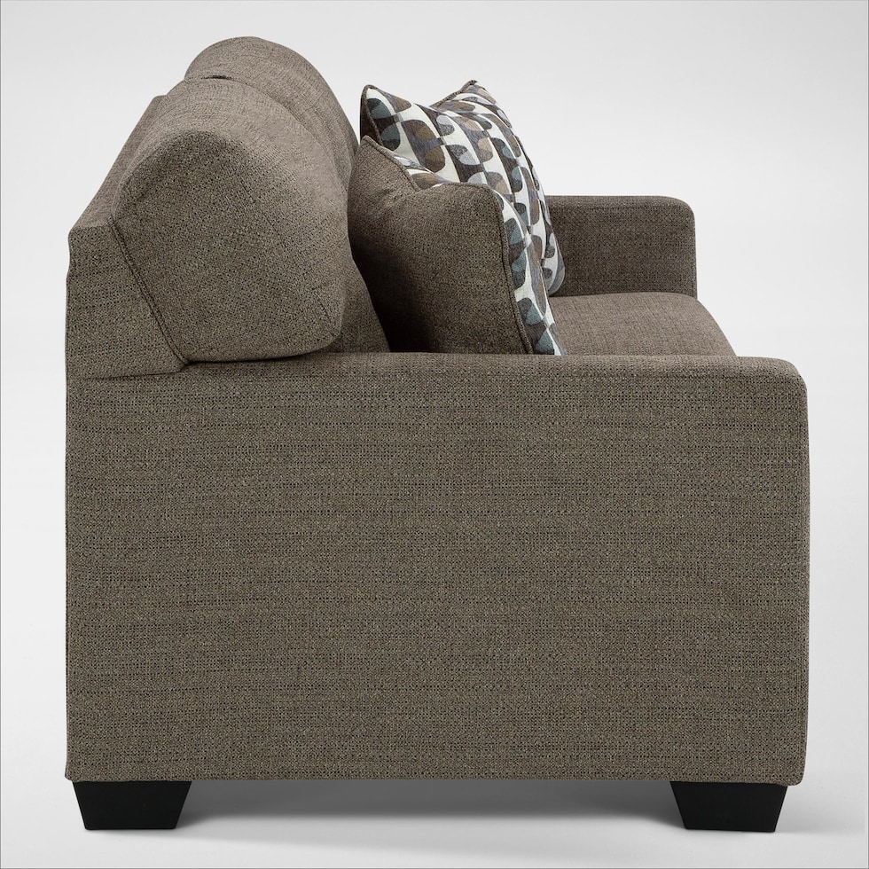 avelton dark brown  pc living room   