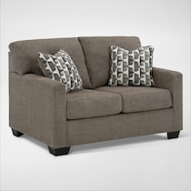 avelton dark brown  pc living room   