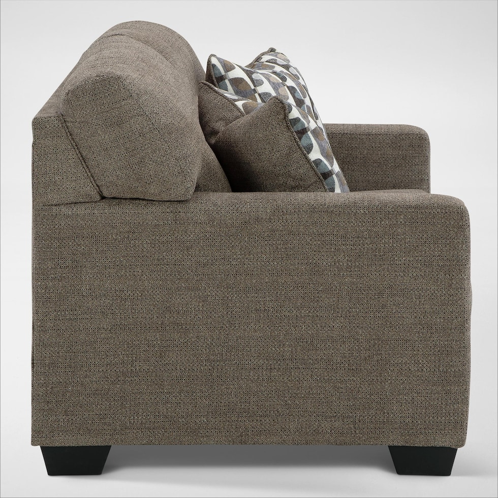 avelton dark brown  pc living room   