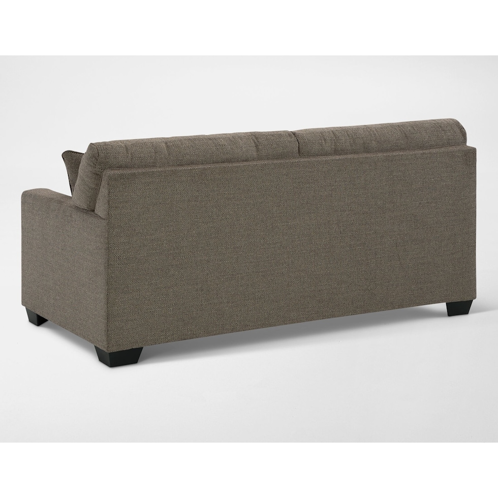 avelton dark brown sofa   
