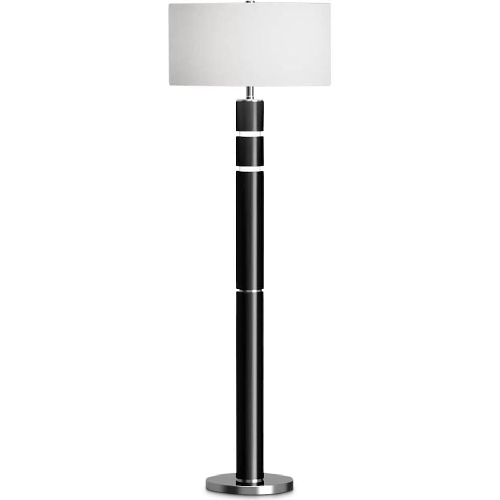 avenue gray floor lamp   