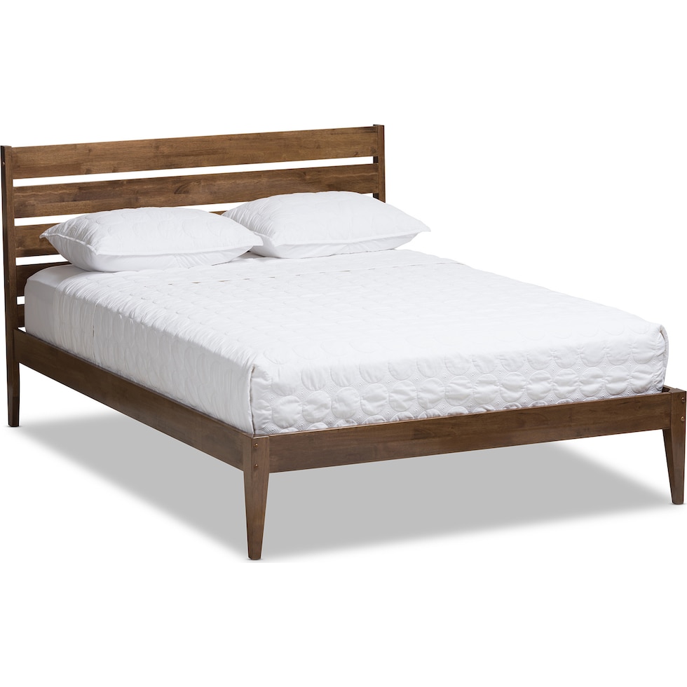 averie dark brown king bed   