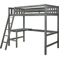 averill gray twin bed   