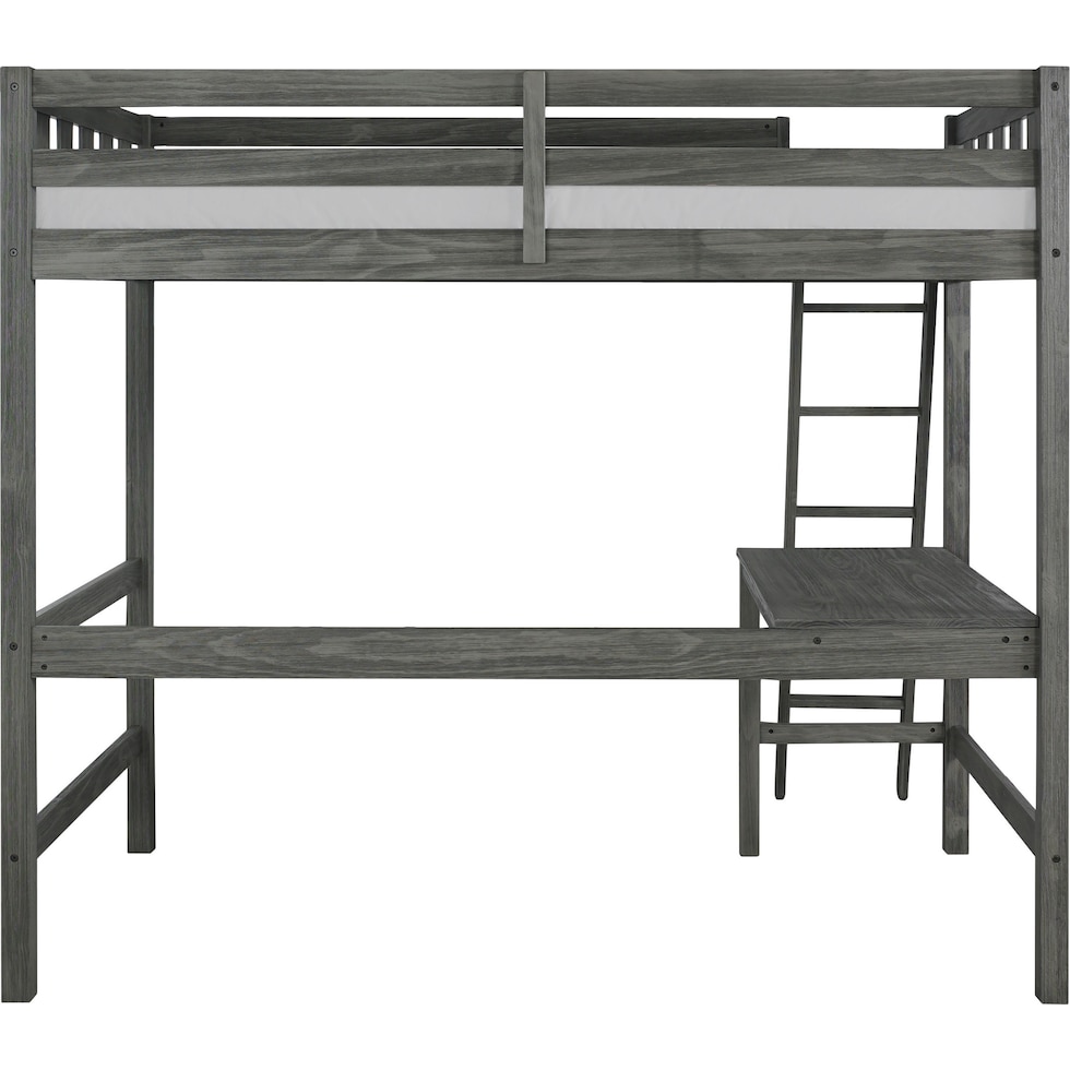 averill gray twin bed   