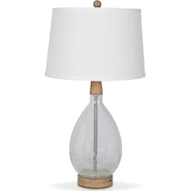 avery glass table lamp   