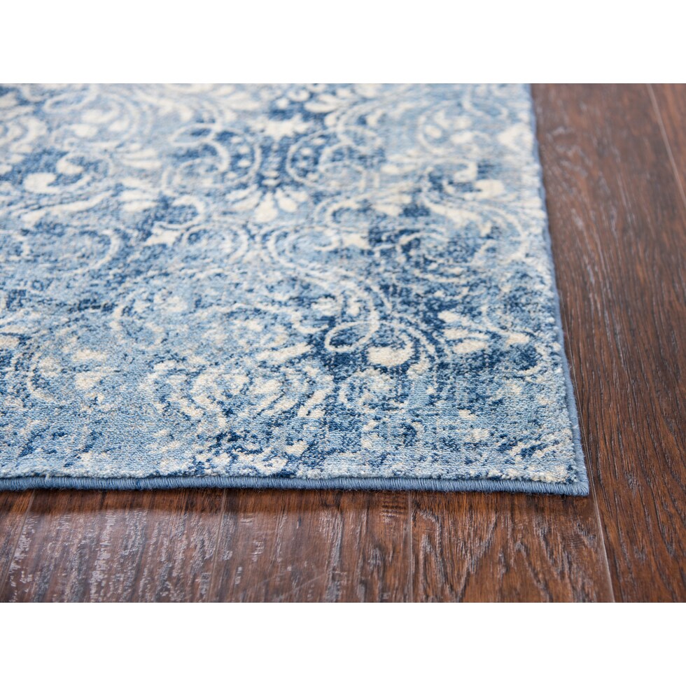 avielle blue rug   