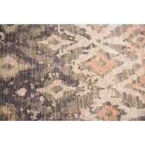 avielle dark brown area rug  x    
