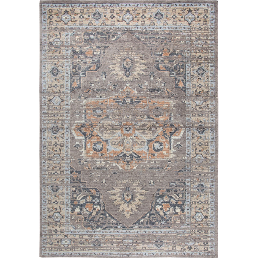 avielle gray area rug  x    