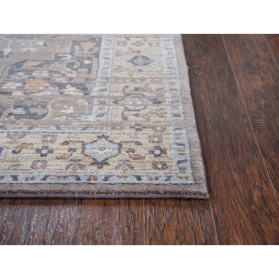 avielle gray rug   