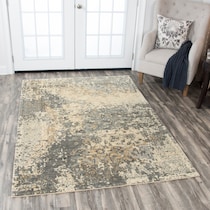 avielle light brown area rug  x    