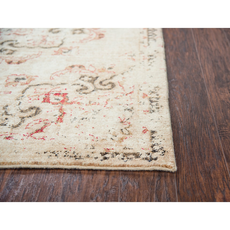 avielle light brown area rug  x    