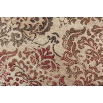 avielle light brown area rug  x    
