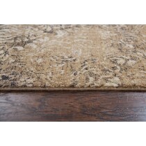 avielle light brown rug   
