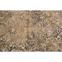 avielle light brown rug   