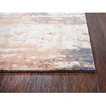 avielle orange blue area rug  x    