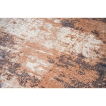 avielle orange blue area rug  x    