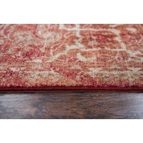 avielle red area rug  x    