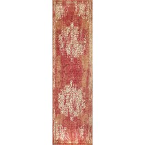 avielle red rug   