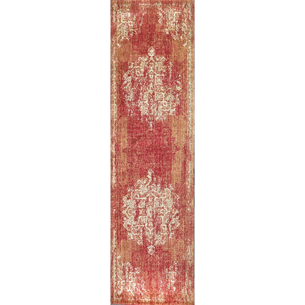 avielle red rug   