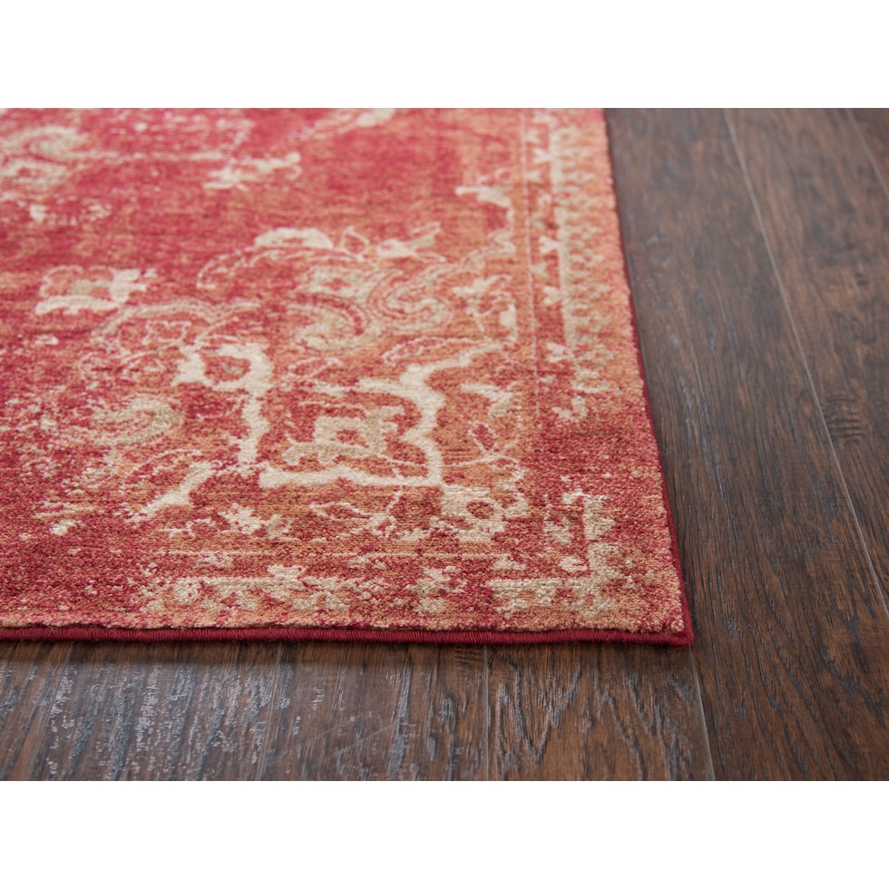 avielle red rug   